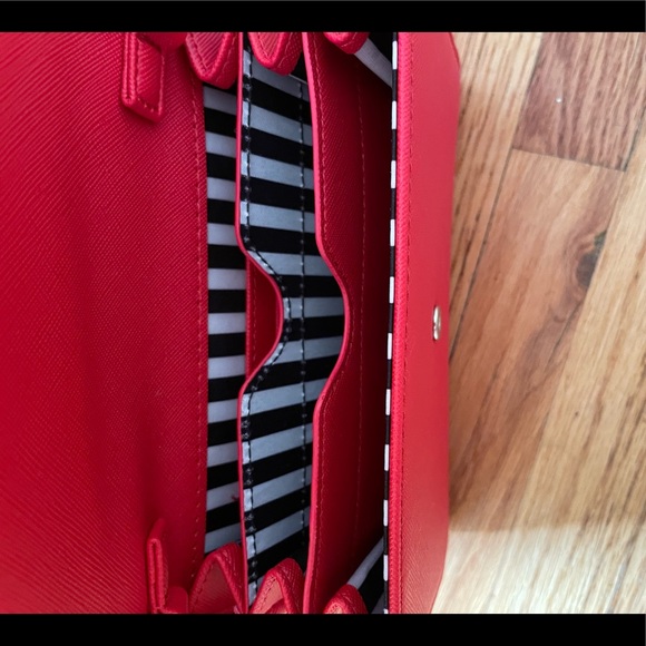 NWT Marc Tetro Red Westie Crossbody Purse and Cardholder Gift Set - Picture 5 of 5